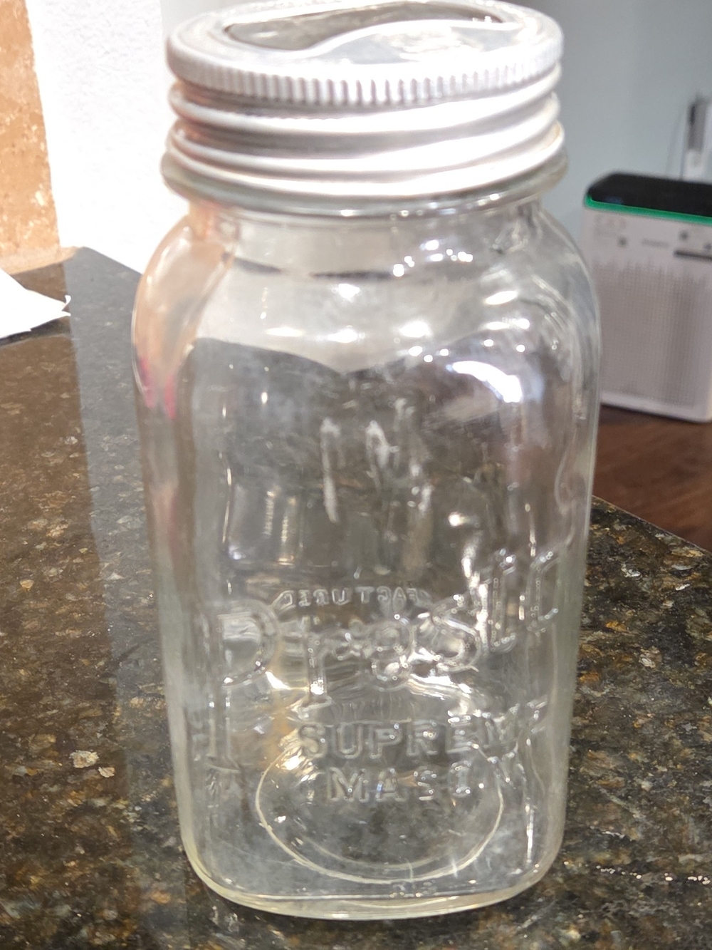 Vintage Presto Supreme Mason Jar Complete 3-Piece Set